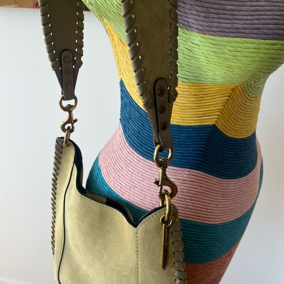 NWT Isabel Marant Oksan Suede Leather Crossbody Bag - Picture 4 of 16